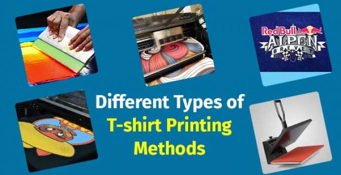  T-SHIRT PRINTING METHODS COMPARED [PROS and CONS]